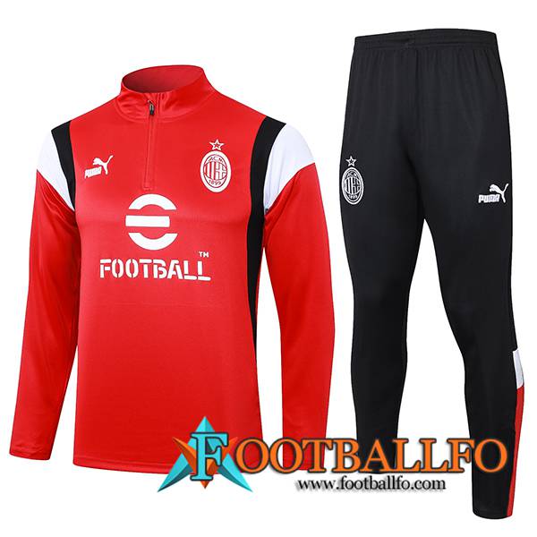 Chandal Equipos De Futbol AC Milan Rojo 2023/2024 -05