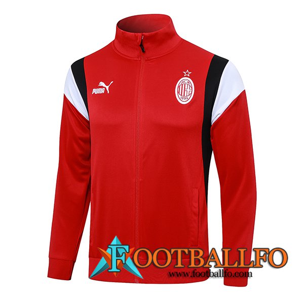 Chaquetas Futbol AC Milan Rojo 2023/2024 -02