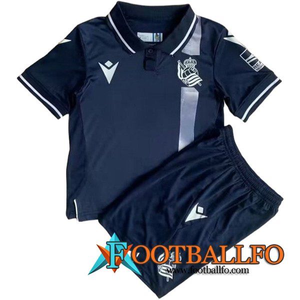 Camisetas De Futbol Real Sociedad Ninos Segunda 2023/2024