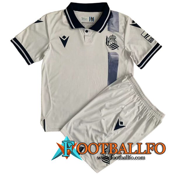 Camisetas De Futbol Real Sociedad Ninos Tercera 2023/2024