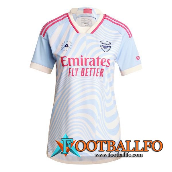 Camisetas De Futbol Arsenal X Stella McCartney Mujer 2023/2024