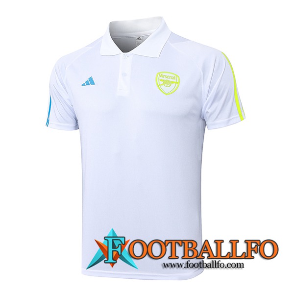 Camiseta Polo Arsenal Blanco 2023/2024