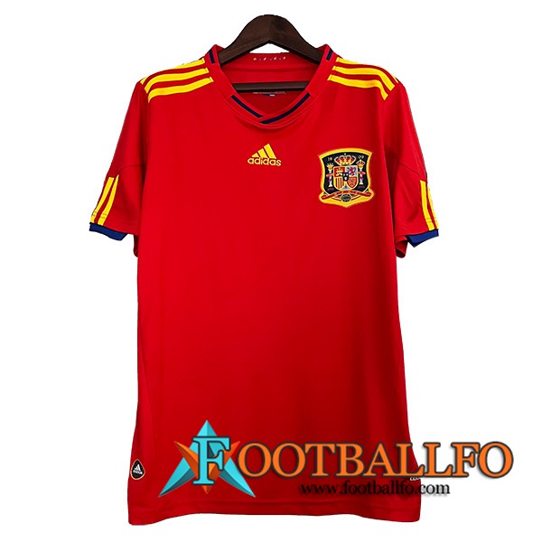 Camisetas De Futbol España Retro Primera 2010/2011