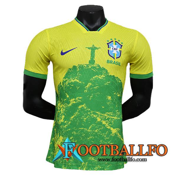 Camiseta Equipo Nacional Brasil Special Edition Amarillo 2023/2024