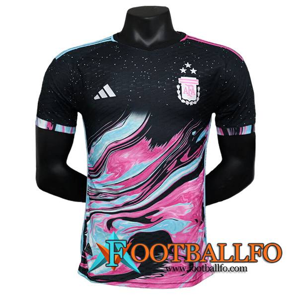 Camiseta Equipo Nacional Argentina Special Edition Negro/Rosa 2023/2024