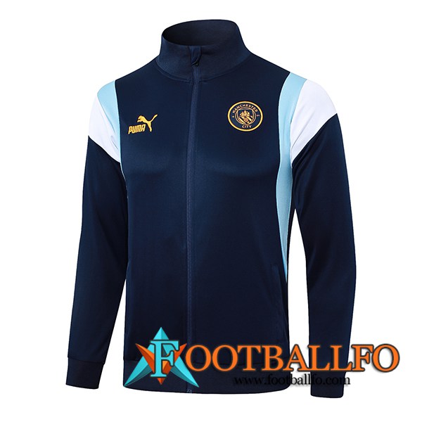 Chaquetas Futbol Manchester City Azul marino 2023/2024