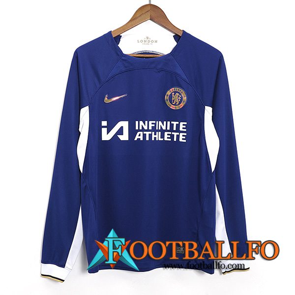 Camisetas De Futbol FC Chelsea Primera Manga Largas 2023/2024