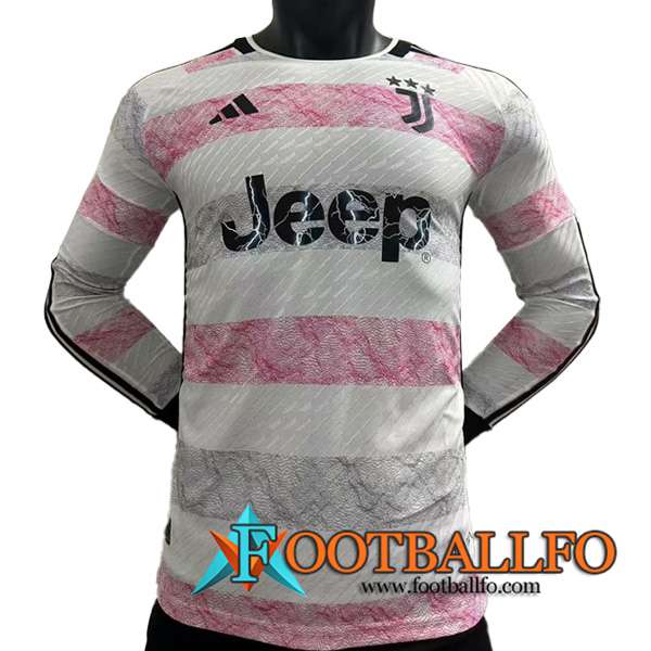 Camisetas De Futbol Juventus Segunda Manga Largas 2023/2024