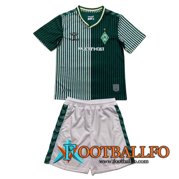 Camisetas De Futbol Werder Bremen Ninos Primera 2023/2024