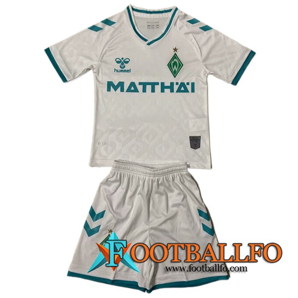 Camisetas De Futbol Werder Bremen Ninos Tercera 2023/2024