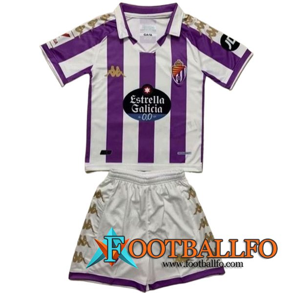 Camisetas De Futbol Real Valladolid Ninos Primera 2023/2024