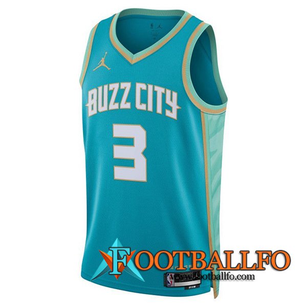 Camisetas De Futbol Charlotte Hornets (ROZIER III #3) 2023/24 Azul