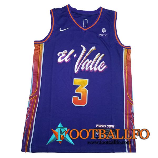 Camisetas De Futbol Phoenix Suns (BEAL #3) 2023/24 Violeta