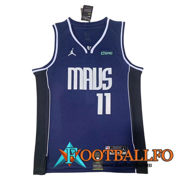 Camisetas De Futbol Dallas Mavericks (IRVING #11) 2023/24 Azul Oscuro