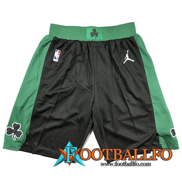 Cortos NBA Boston Celtics 2023/24 Negro/Verde -02