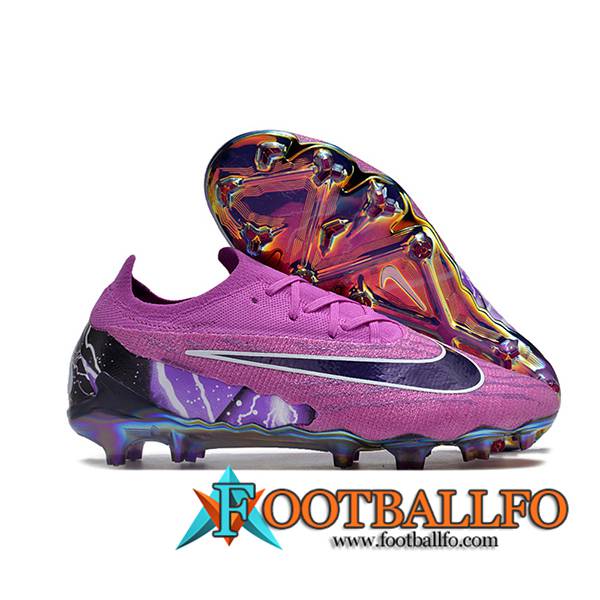 Nike Botas De Fútbol Phantom GX Elite FG Negro/Violeta
