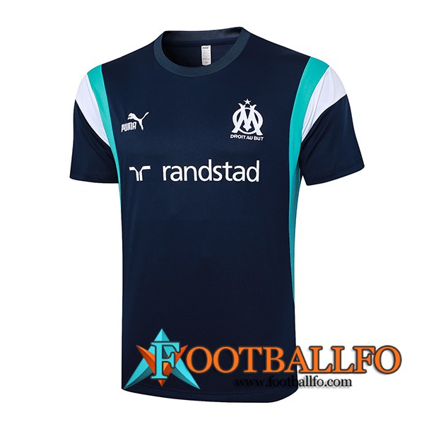 Camiseta Polo Marsella Azul Oscuro 2023/2024