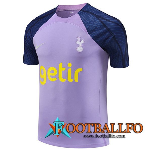 Camiseta Entrenamiento Tottenham Hotspur Violeta/Azul 2023/2024 -02
