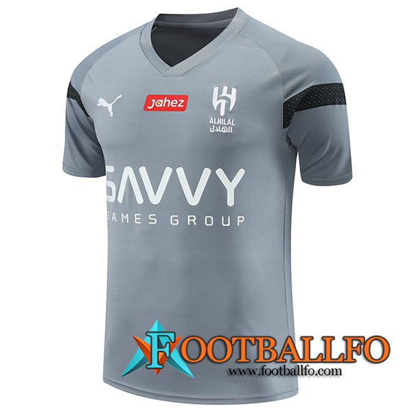 Camiseta Entrenamiento Al-Hilal Gris 2023/2024