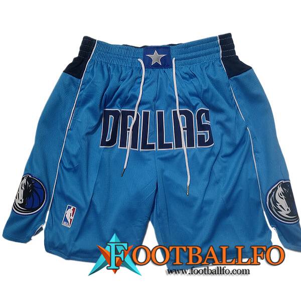 Cortos NBA Dallas Mavericks 2023/24 Azul -02
