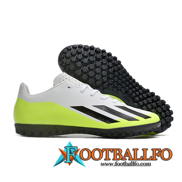 Adidas Botas De Fútbol X GHOSTED.4 TF Blanco/Amarillo/Negro
