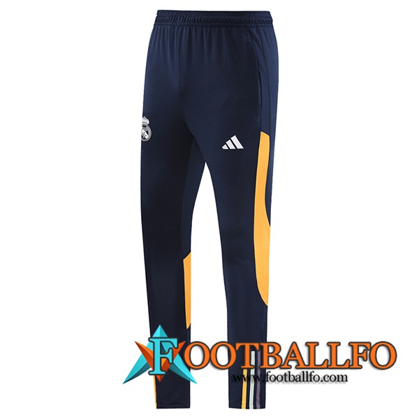 Pantalon Entrenamiento Real Madrid Azul/Amarillo 2023/2024