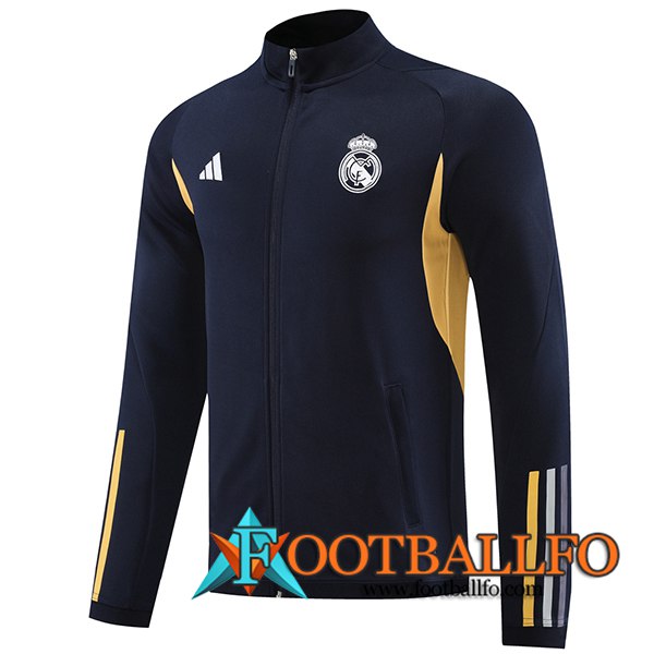 Chaquetas Futbol FC Real Madrid Azul Oscuro 2023/2024