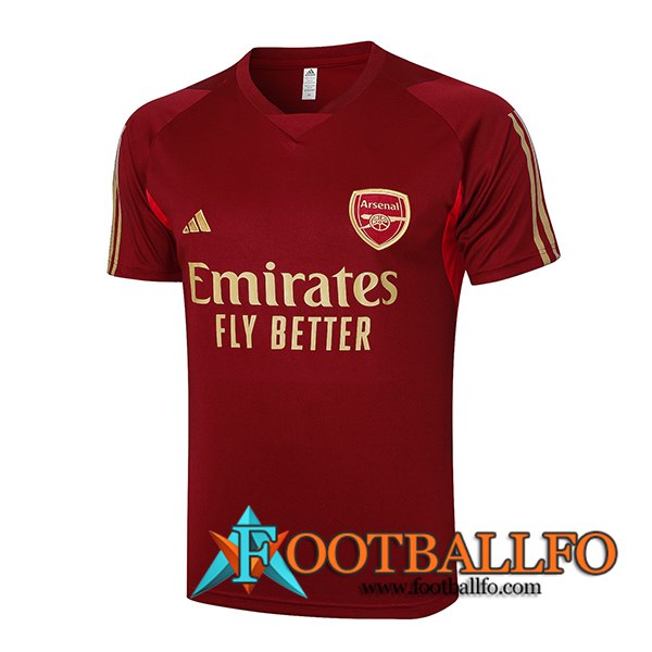 Camiseta Entrenamiento Arsenal Rojo 2023/2024 -06