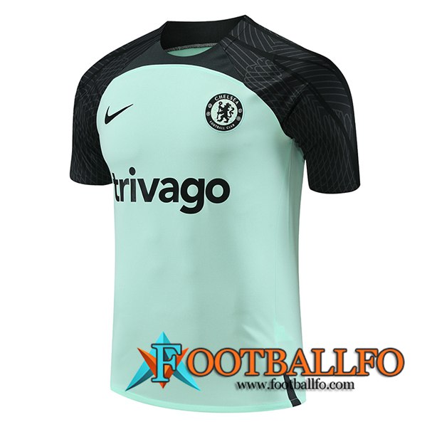 Camiseta Entrenamiento FC Chelsea Verde/Negro 2023/2024