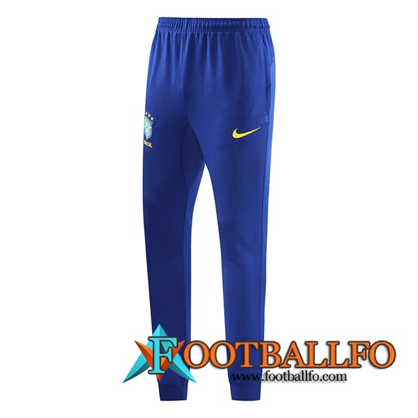 Pantalon Entrenamiento Brasil Azul 2023/2024
