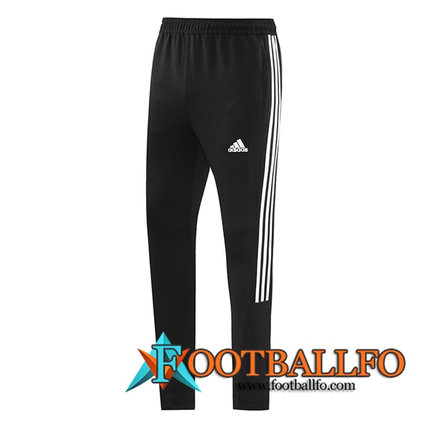Pantalon Entrenamiento Manchester United Negro/Blanco 2023/2024
