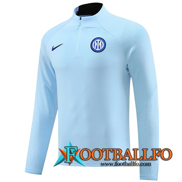Sudadera De Entrenamiento Inter Milan Azul/Negro 2023/2024
