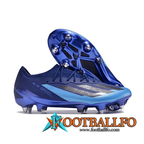 Adidas Botas De Fútbol X Crazyfast1 SG Azul/Negro