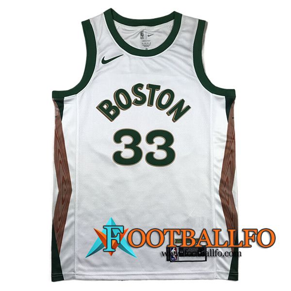 Camisetas Boston Celtics (BIRD #33) 2023/24 Azul/Verde/Marrón