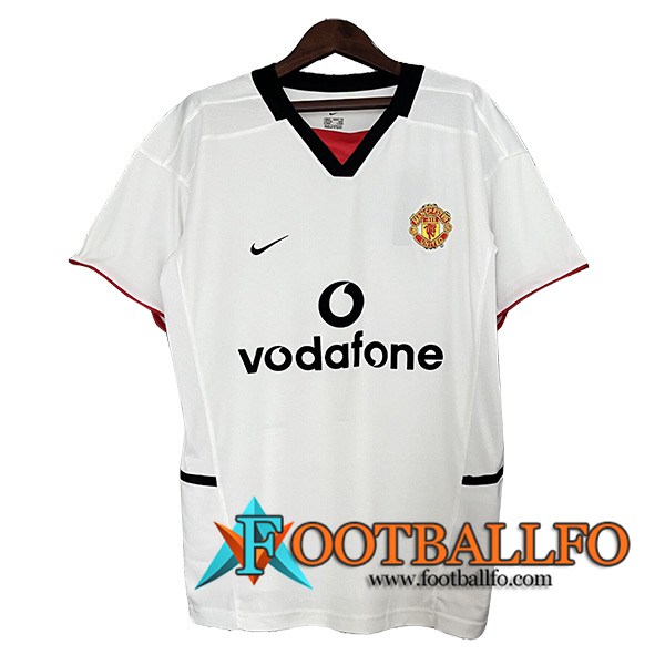 Camisetas De Futbol Manchester United Retro Segunda 2002/2003