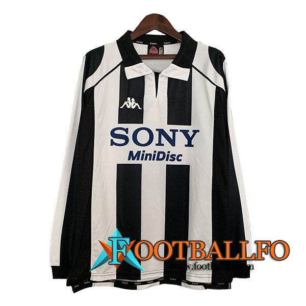 Camisetas De Futbol Juventus Retro Primera Manga Largas 1997/1998