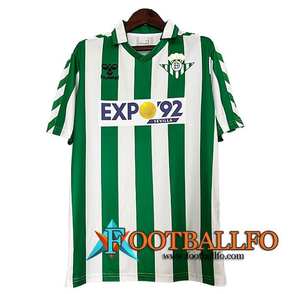 Camisetas De Futbol Real Betis Retro Primera 1988/1989
