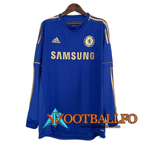 Camisetas De Futbol FC Chelsea Retro Primera Manga Largas 2012/2013