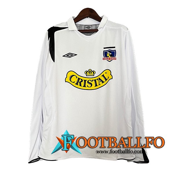 Camisetas De Futbol Colo-Colo Retro Primera Manga Largas 2006/2007