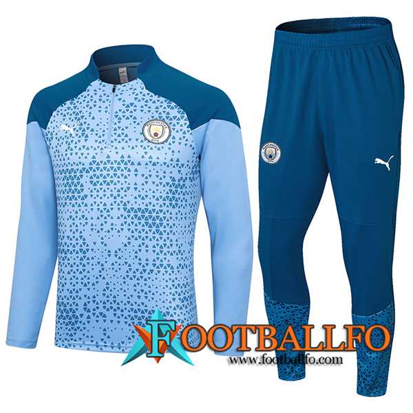 Chandal Equipos De Futbol Manchester City Azul Claro 2023/2024 -08