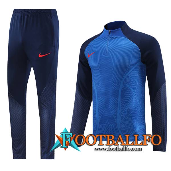 Chandal Equipos De Futbol Nike Azul/Negro 2023/2024