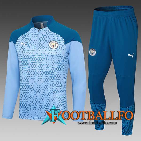 Chandal Equipos De Futbol Manchester City Ninos Azul Claro 2023/2024 -03