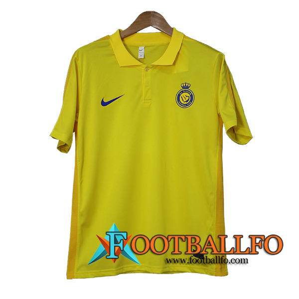 Camiseta Polo Al-Nassr Amarillo 2023/2024