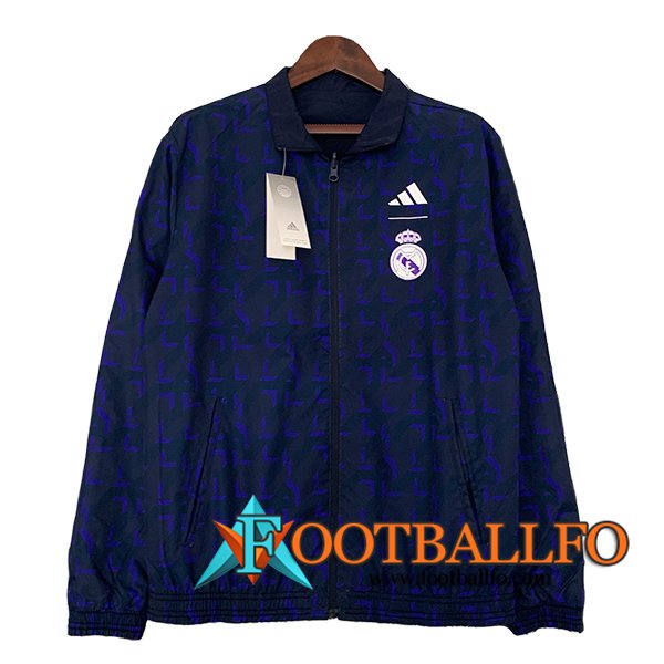 Rompevientos Real Madrid Azul Oscuro 2023/2024