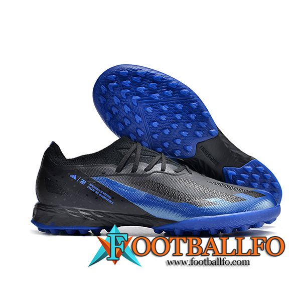 Adidas Botas De Fútbol X CRAZYFAST.1 TF BOOTS Negro/Azul