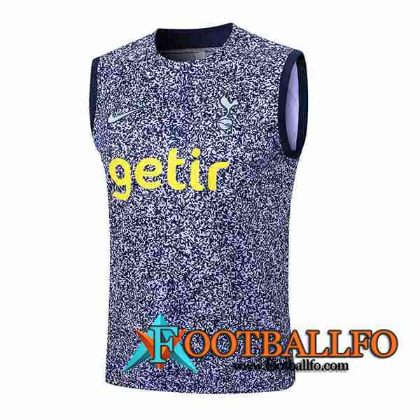Chalecos De Futbol Tottenham Hotspur Negro/Violeta 2024/2025