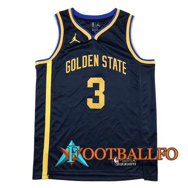 Camisetas Golden State Warriors (PAUL #3) 2024/25 Azul Oscuro