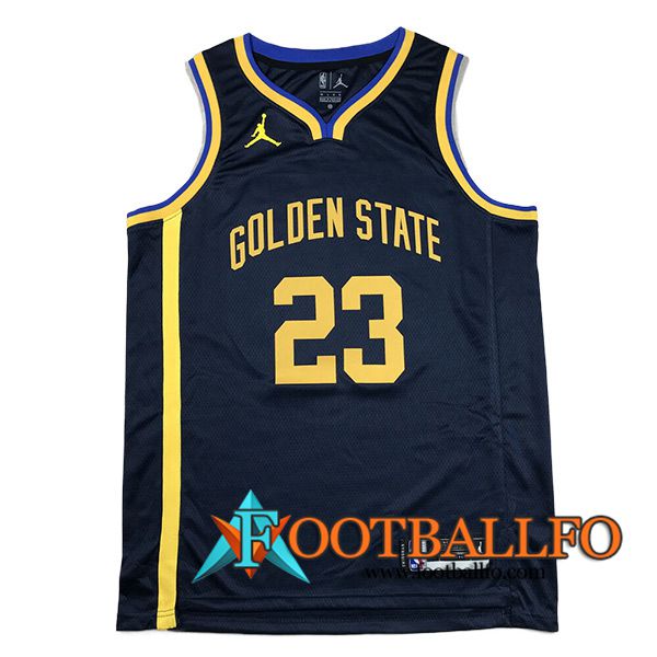 Camisetas Golden State Warriors (GREEN #23) 2024/25 Azul Oscuro