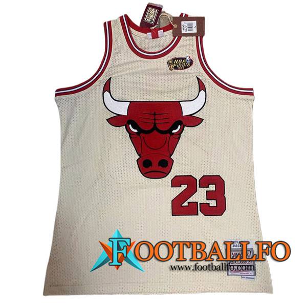Camisetas Chicago Bulls (JORDAN #23) 2024/25 Blanco/Rojo