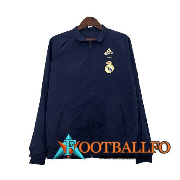 Rompevientos Real Madrid Azul Oscuro 2024/2025
